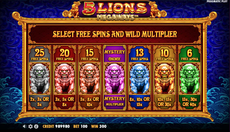 Choosing a free spin